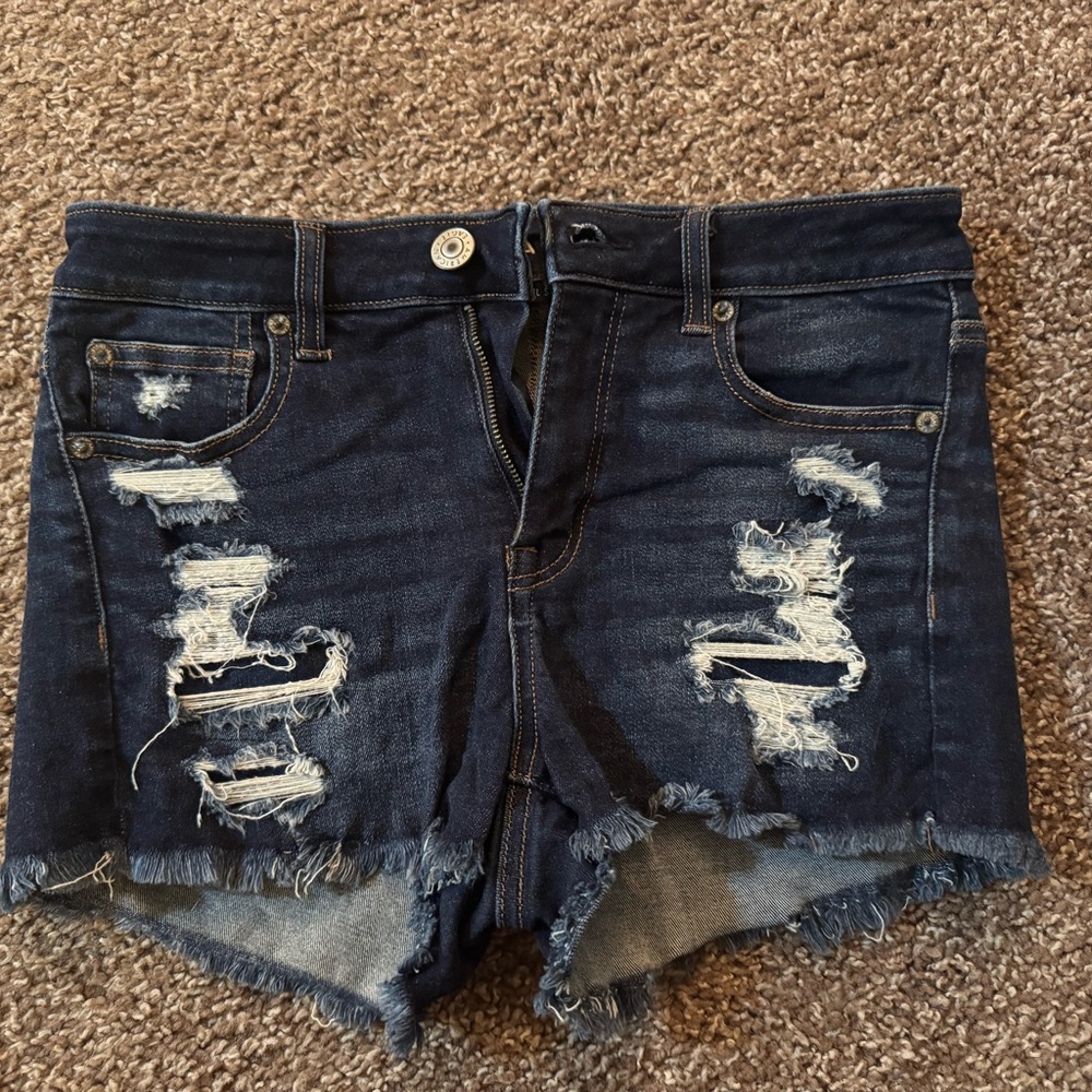 American Eagle Outfitters Blue Denim Shorts